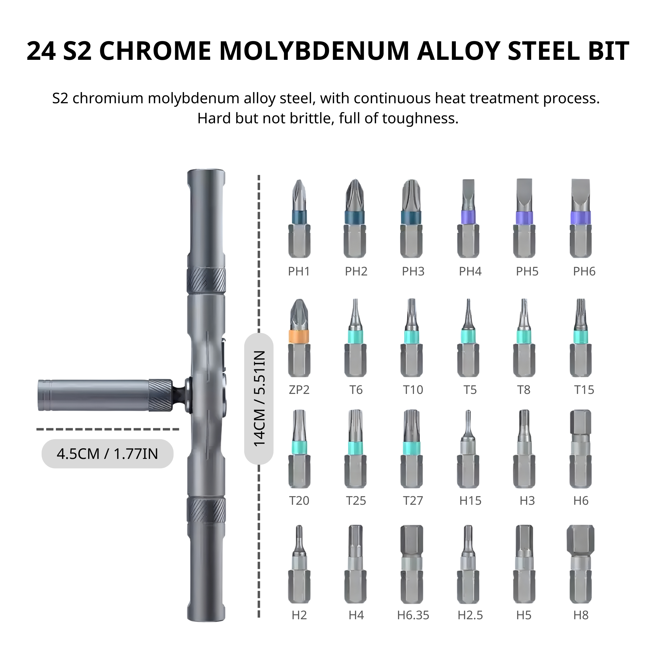 🔥24 in 1 Magnetic Screwdriver Set