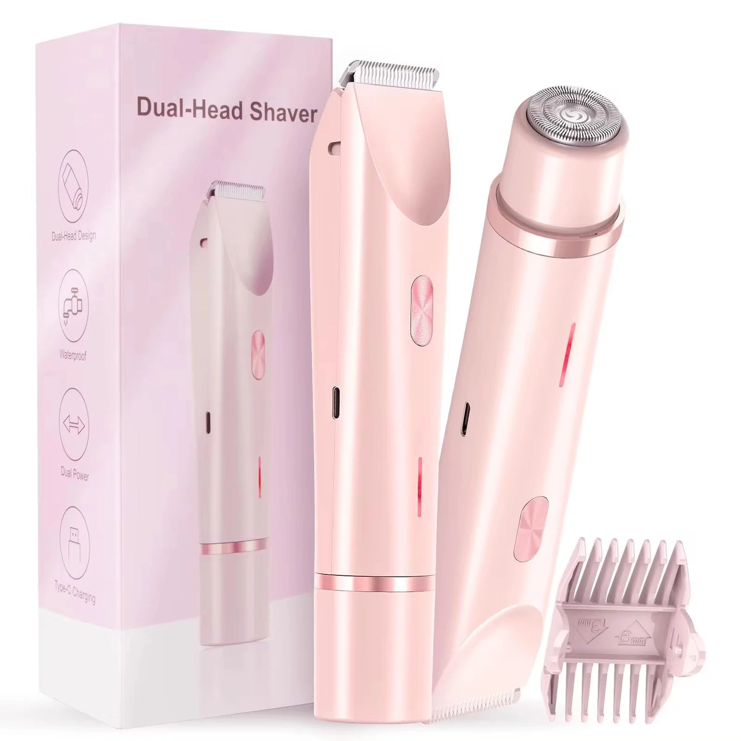 PermaShine: The 2-in-1 Body Shaver for Women