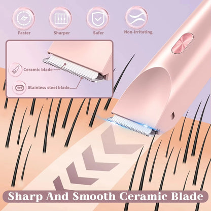 PermaShine: The 2-in-1 Body Shaver for Women